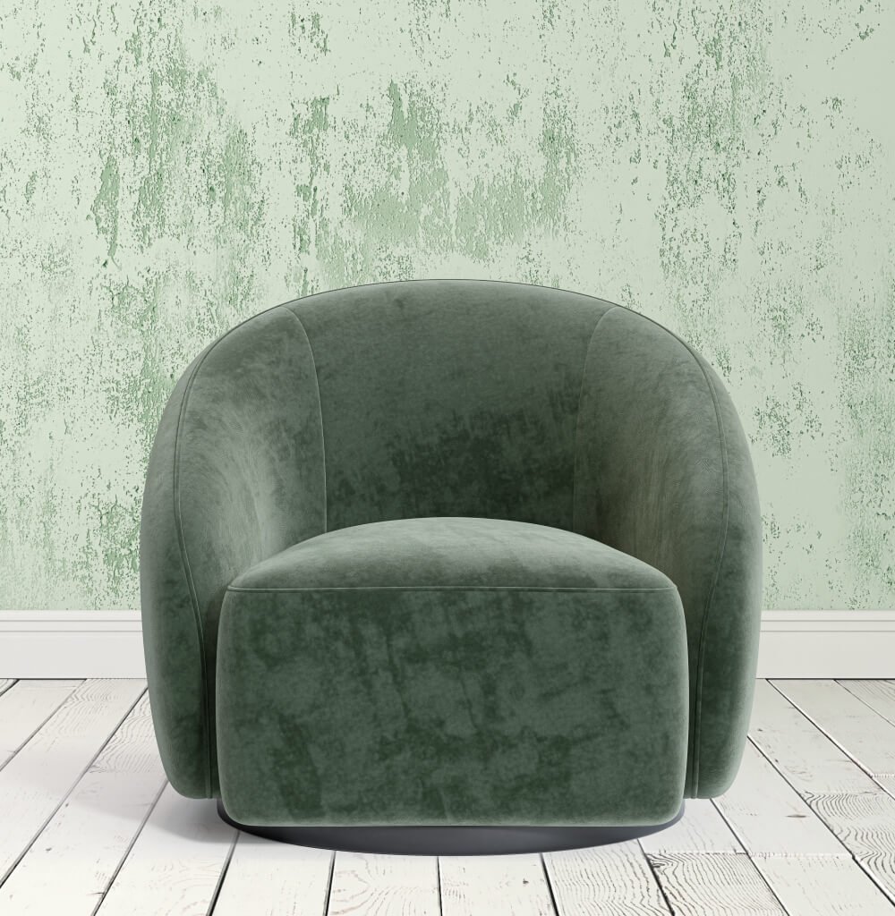 Curved Lounge Chair