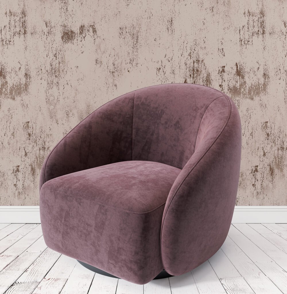 Curved Lounge Chair