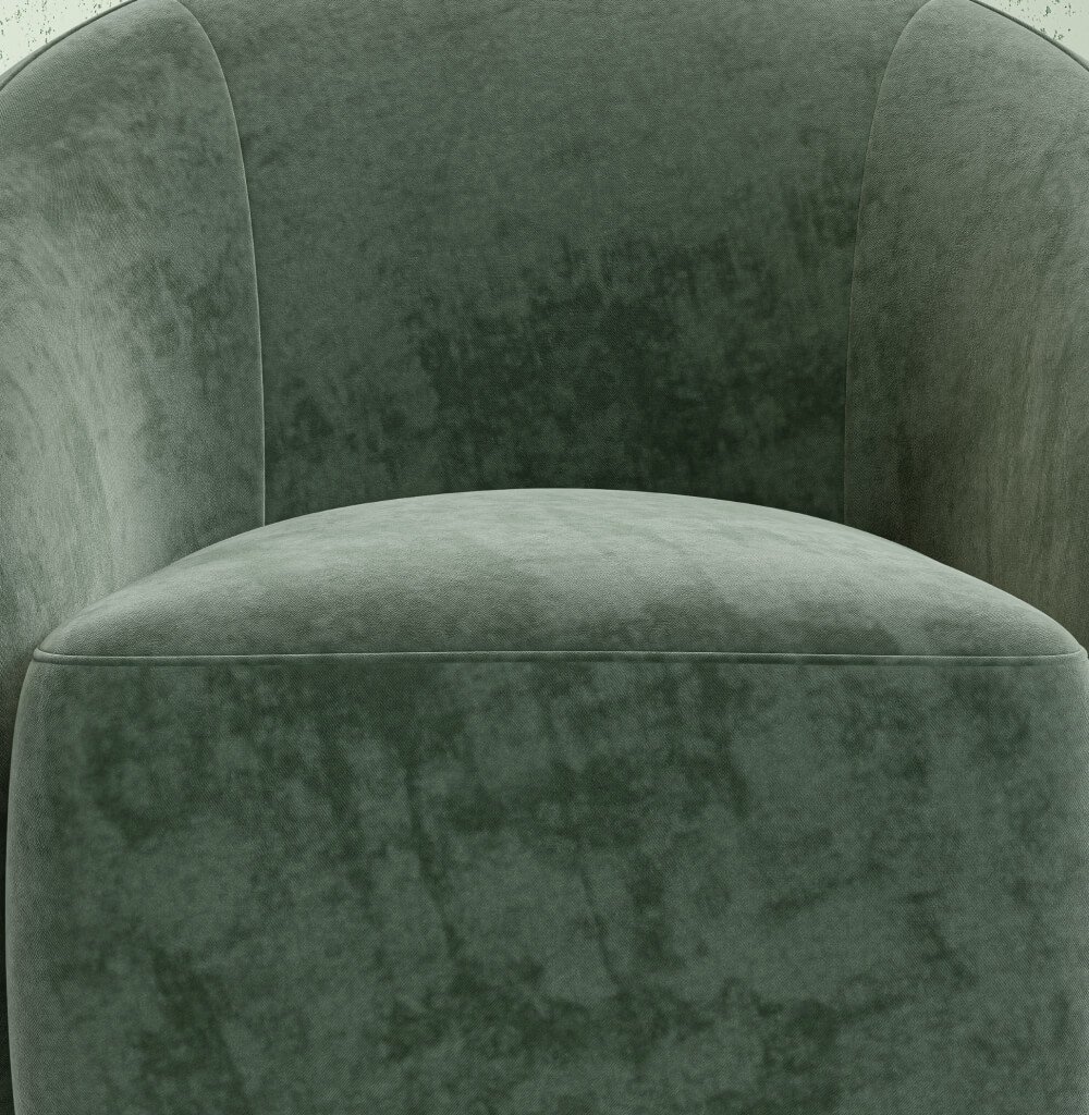 Curved Lounge Chair