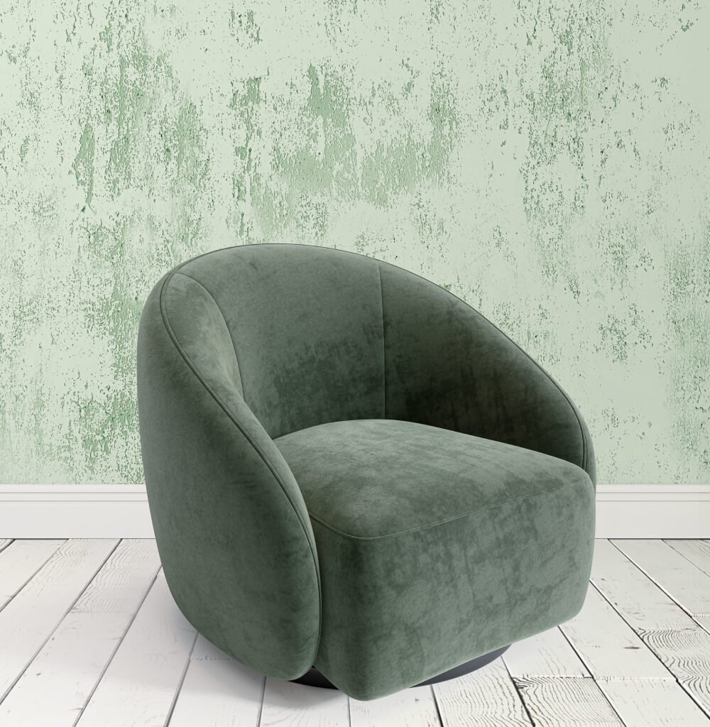 Curved Lounge Chair