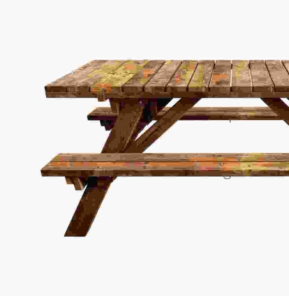 Wooden Picnic Table