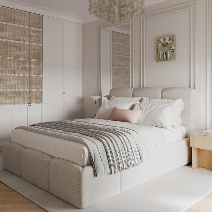 Modern Upholstered Bed