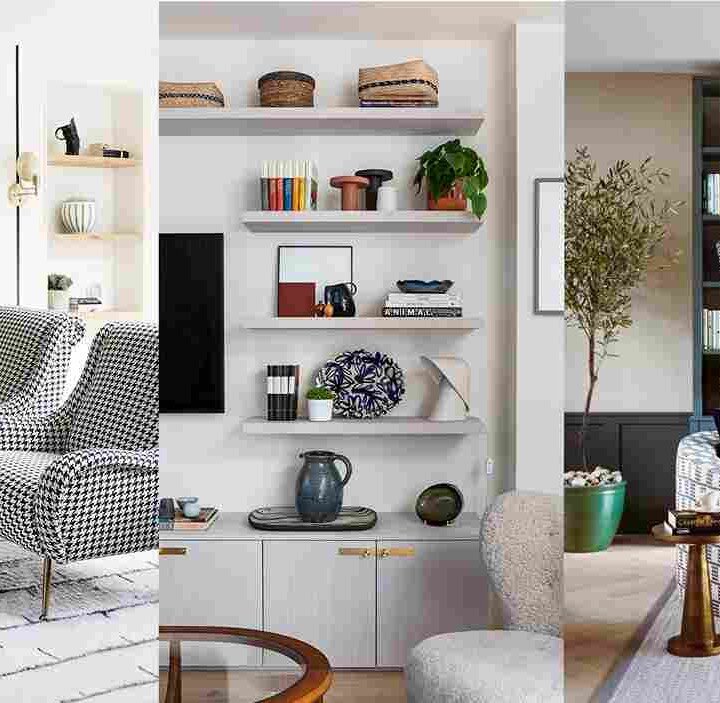 TUSCANY WOOD & METAL DISPLAY UNIT