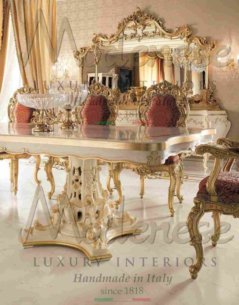 VALENZA MARBLE LUXE DINING TABLE