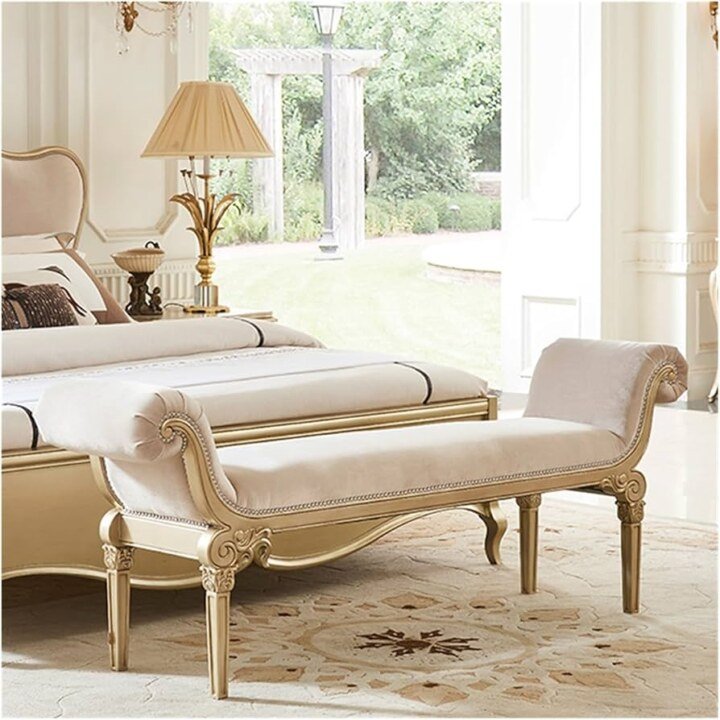 CELESTIA SOFT TOUCH UPHOLSTERED BENCH