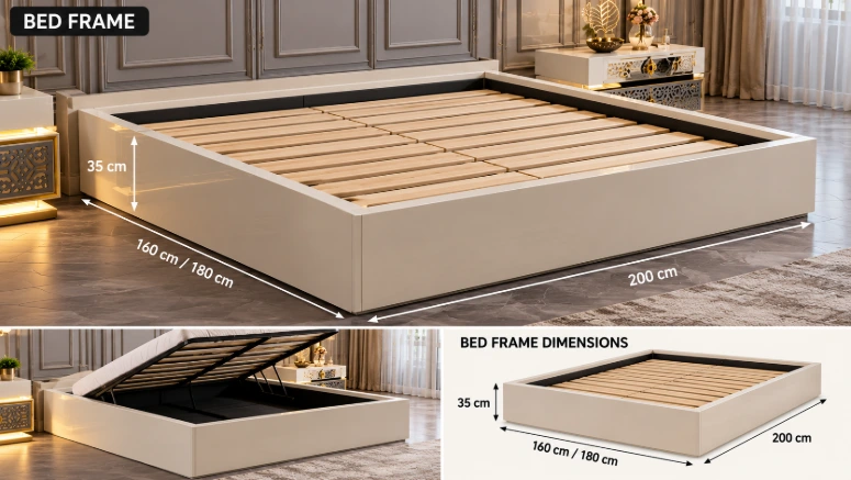 SAVERIO LUXE STRUCTURED BED - Image 3