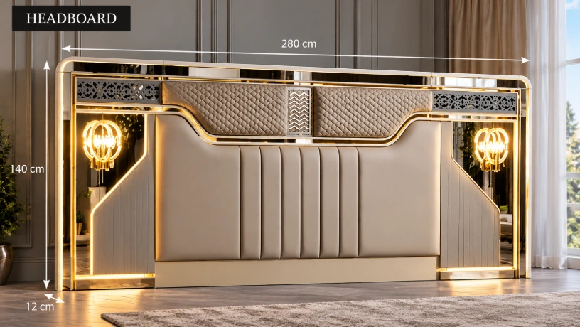 SAVERIO LUXE STRUCTURED BED - Image 2