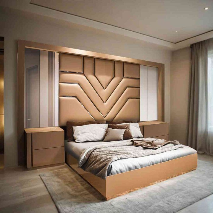 Milan Edge Contemporary Wooden Cot Bed