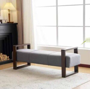 TUSCANY WOOD BASE LUXE BENCH