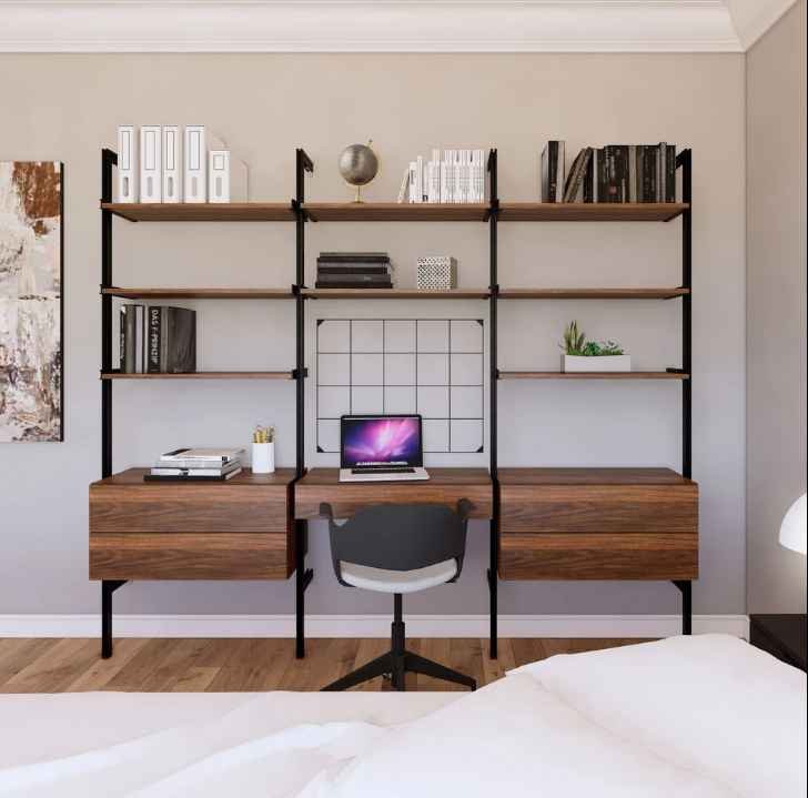 TREVISO LUXURY BOOKSHELF UNIT