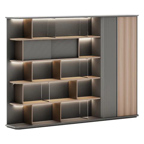 SAVOY EXECUTIVE OFFICE BOOKCASE