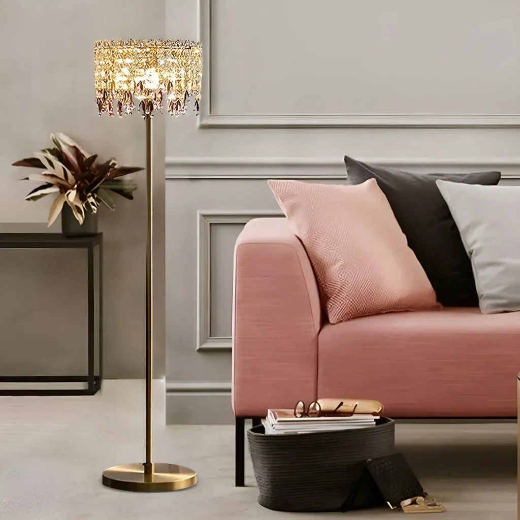 LUMINA GRAND CRYSTAL FLOOR LAMP