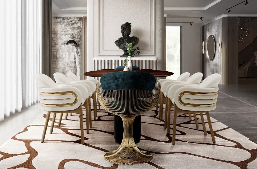 VALENZA MARBLE LUXE DINING TABLE