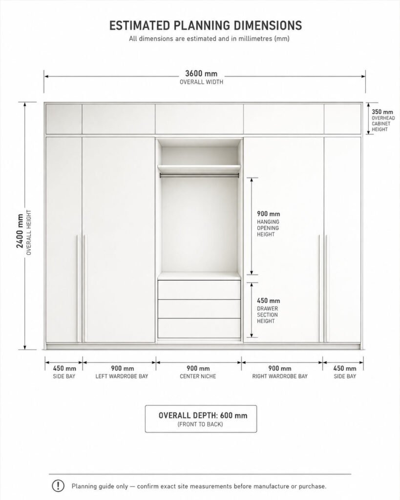 RENZO CONTEMPORARY STORAGE WARDROBE