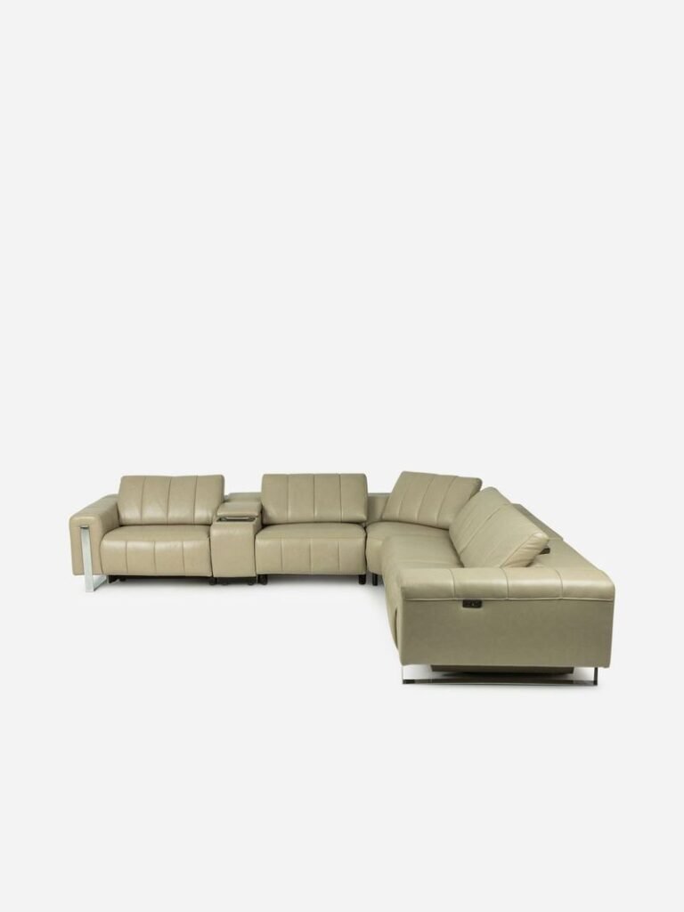 Mellow Motion Full Corner Leather Taupe