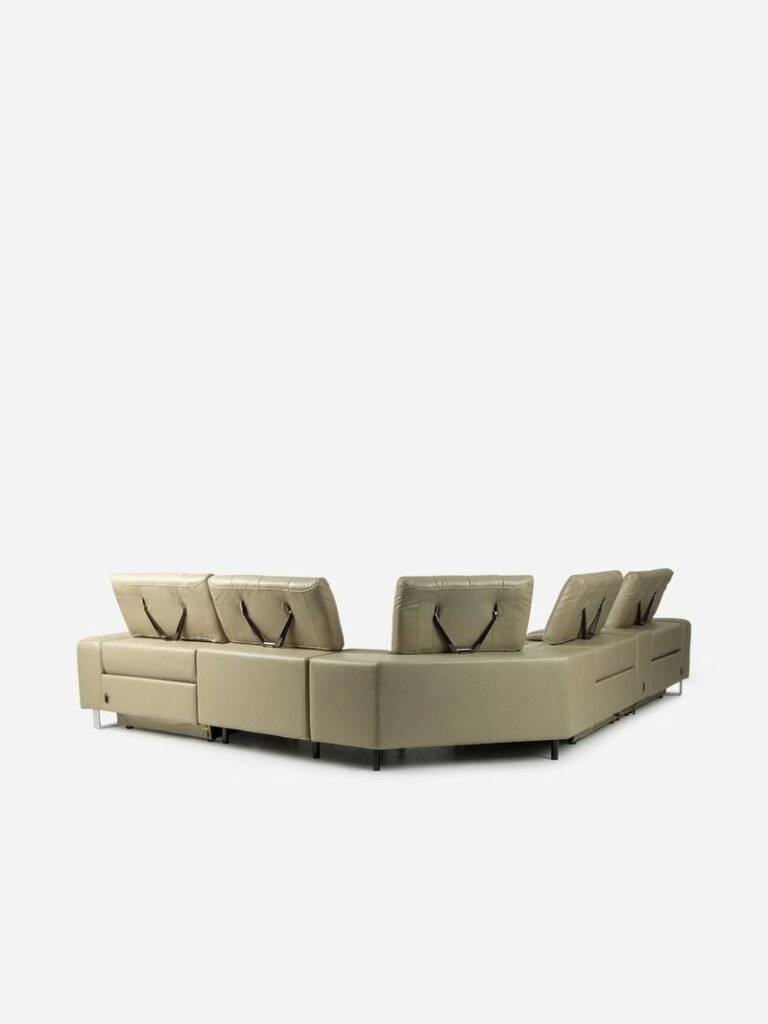 Mellow Motion Full Corner Leather Taupe