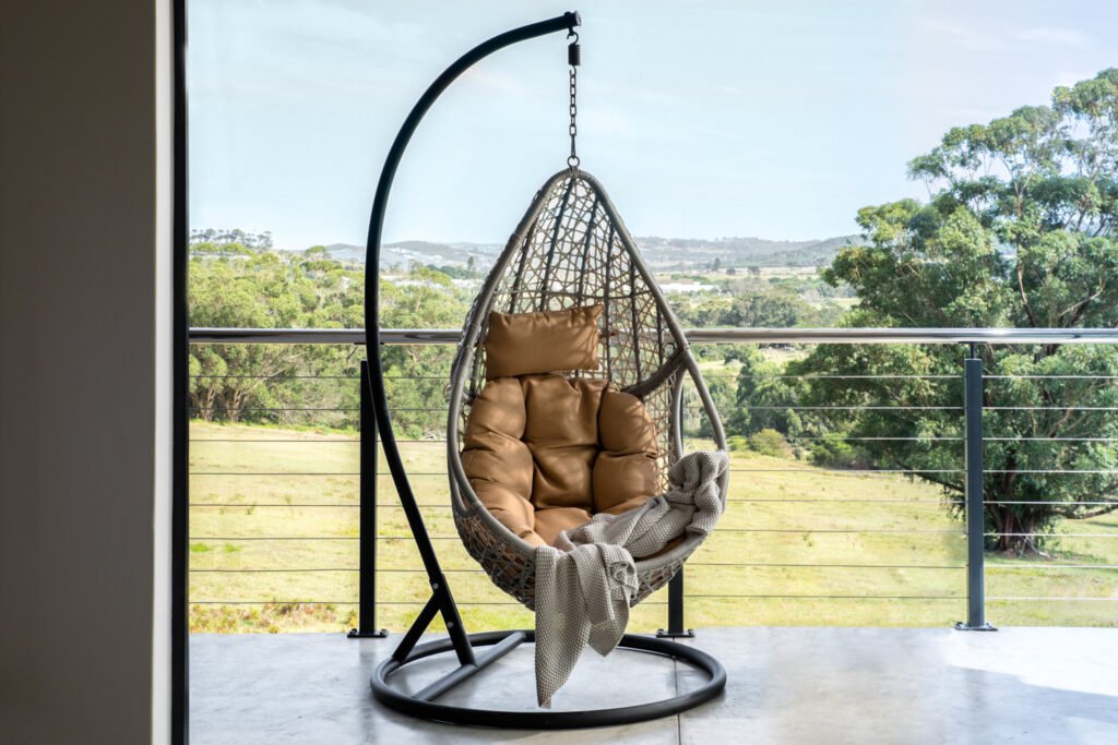 Addilyn Hanging Chair – Caramel