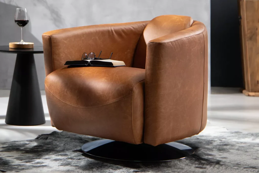 Bandit Leather Armchair – Tan