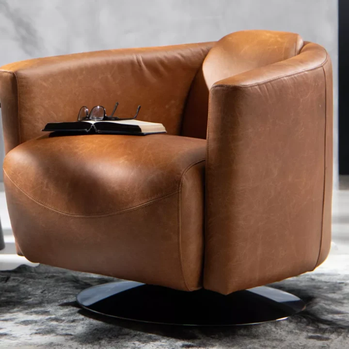 Bandit Leather Armchair – Tan
