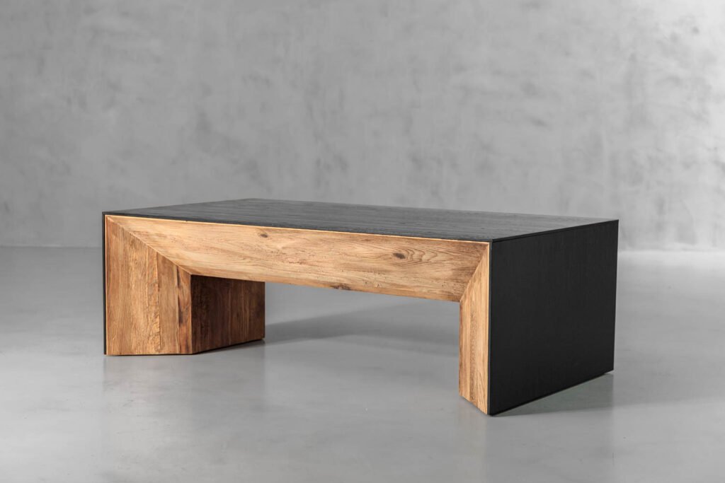 Cordoba Coffee Table – Natural & Black