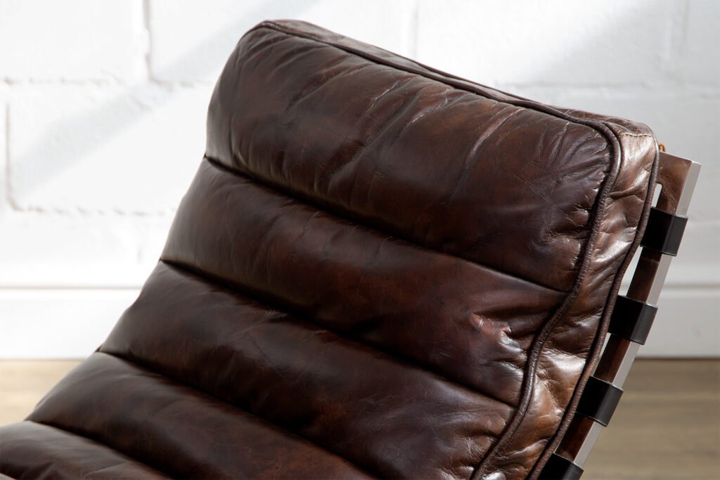 Morello Leather Lounger – Vintage Dark Brown
