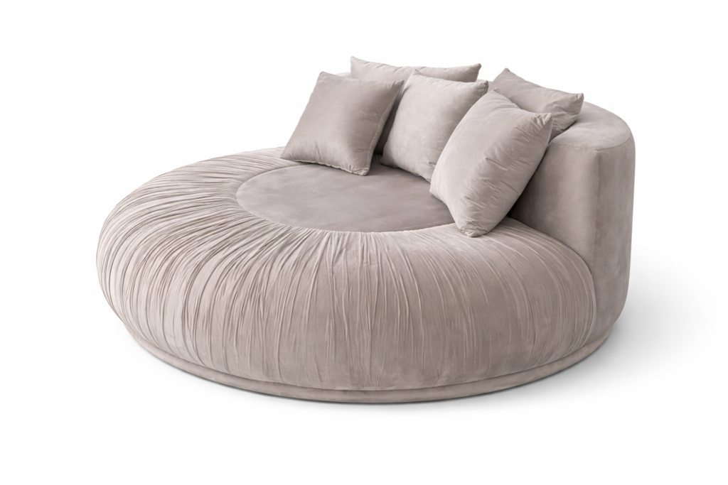 SANDY PLEATED LAZY DAYBED