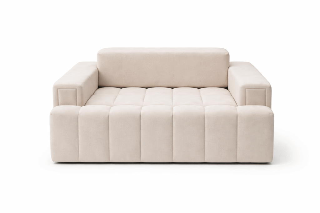 Zack Cinema Couch | Luxury Home Theater Sofa With Wide Armrests
