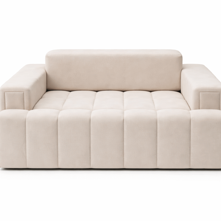 Zack Cinema Couch | Luxury Home Theater Sofa With Wide Armrests
