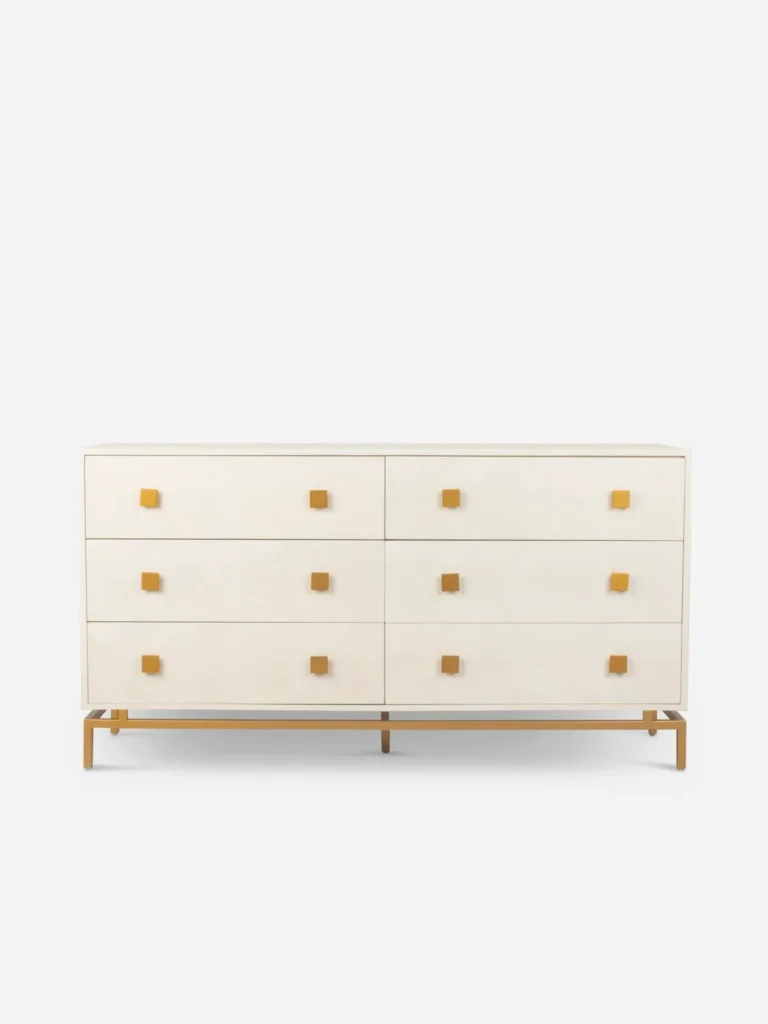 Shiloh 6 Drawer Chest Ivory