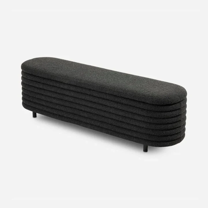 Lama Storage Ottoman Boucle