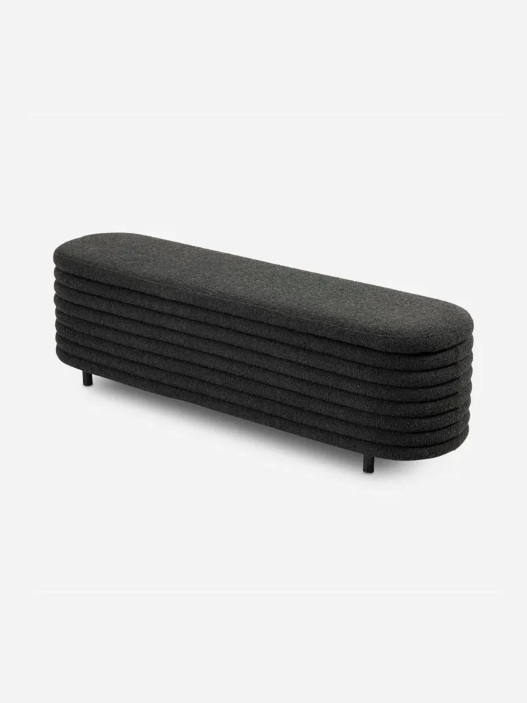 Lama Storage Ottoman Boucle