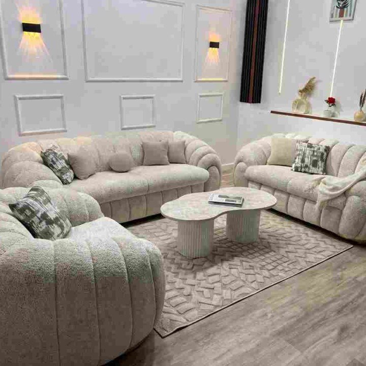 6 Seater Sofa In Soft And Elegant Tone