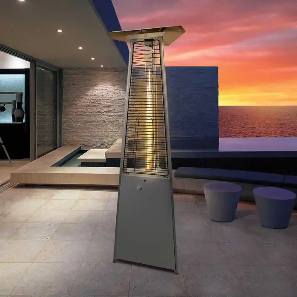 Falo Evo Gas Heater – Silver