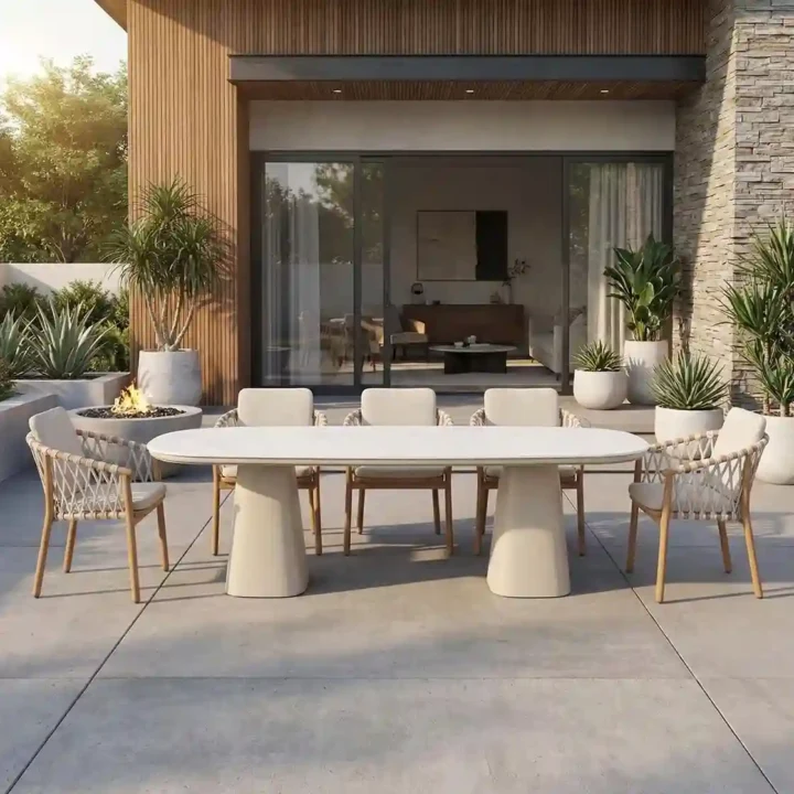 Dante Dining Table 8 Seater Dining Table