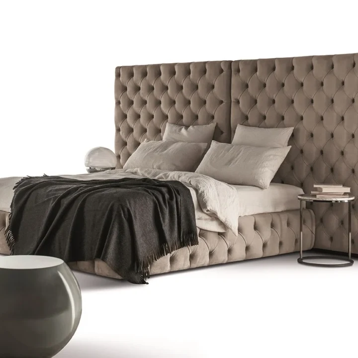 Lifestyle Allure Tufted Bedframe & Headboard
