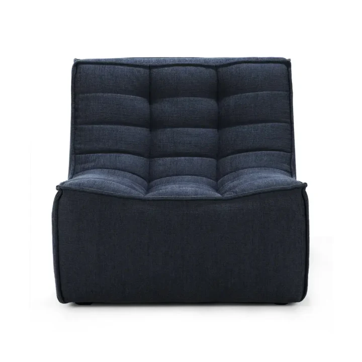 Lifesytle Modern Single Seat Sofa With Ottoman