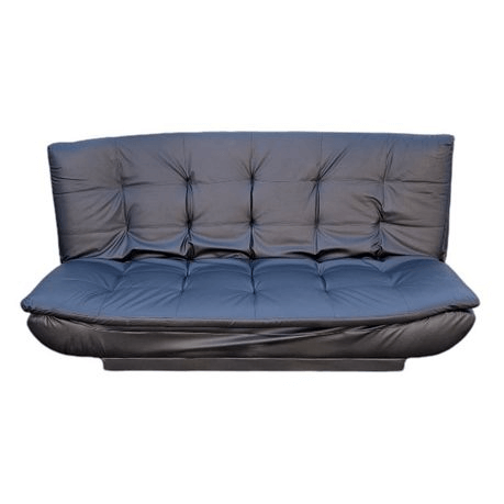 Lifestyle Armless Leather Sleeper Couch