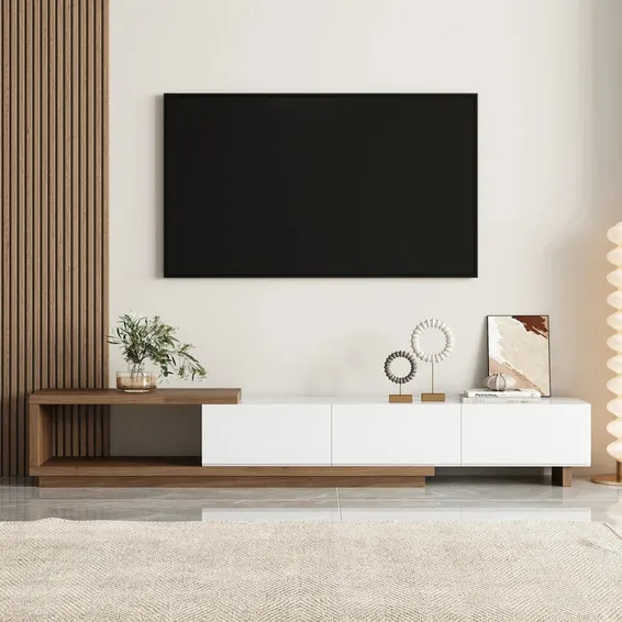 Gina TV Stand Unit With 3 Drawers