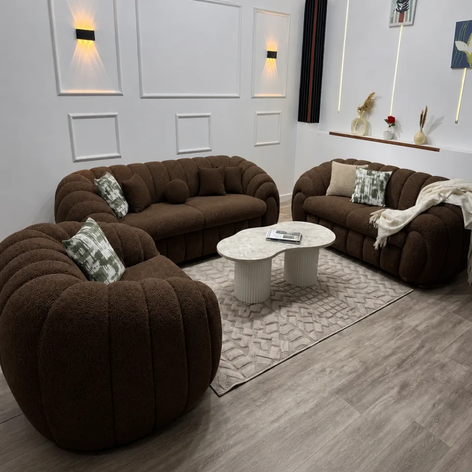 6 Seater Sofa In Soft And Elegant Tone