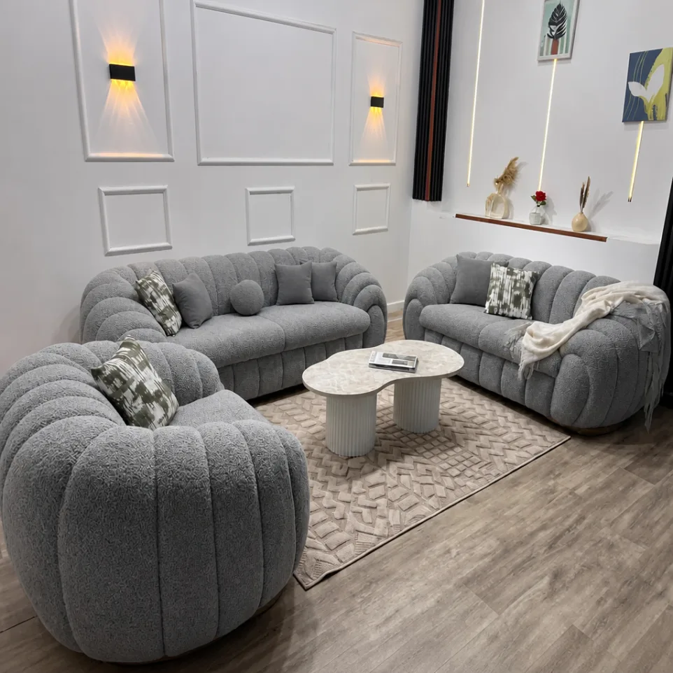6 Seater Sofa In Soft And Elegant Tone