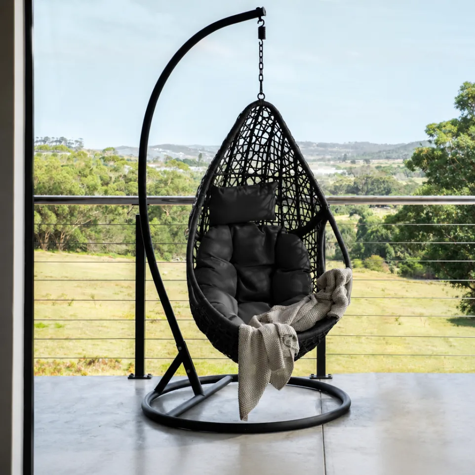 Addilyn Hanging Chair – Caramel
