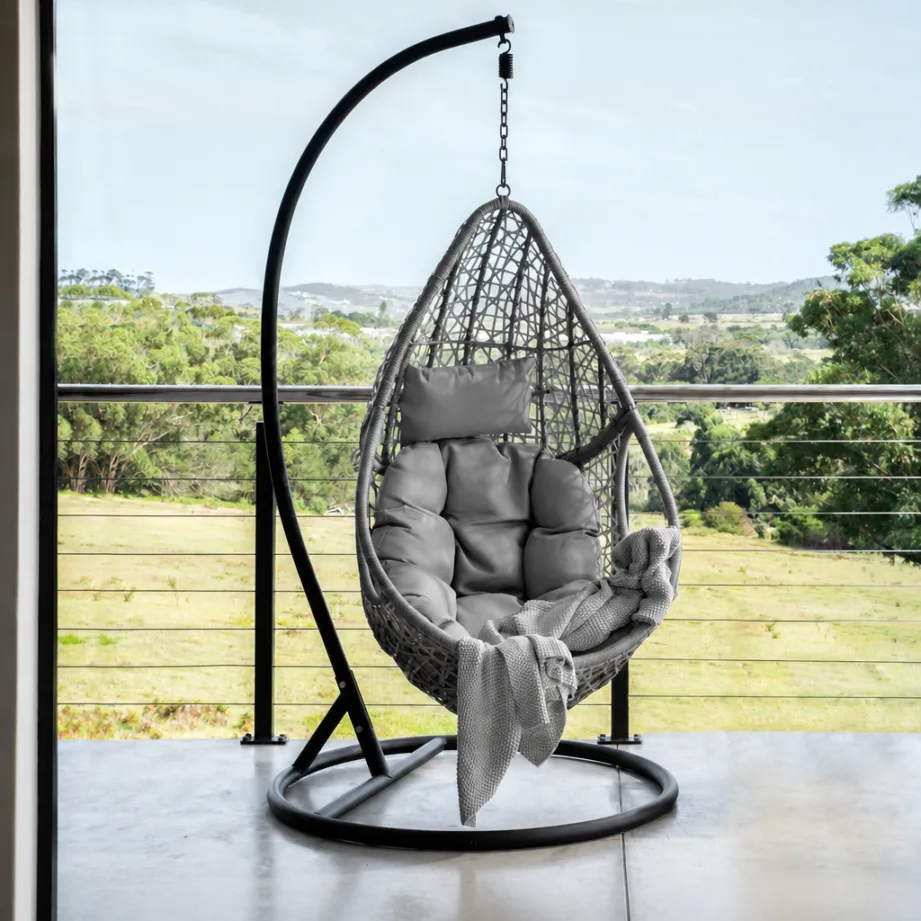 Addilyn Hanging Chair – Caramel