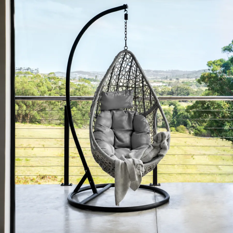 Addilyn Hanging Chair – Caramel