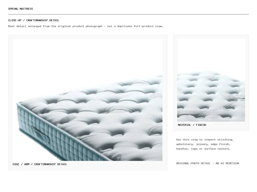 Spring Mattress Closeup