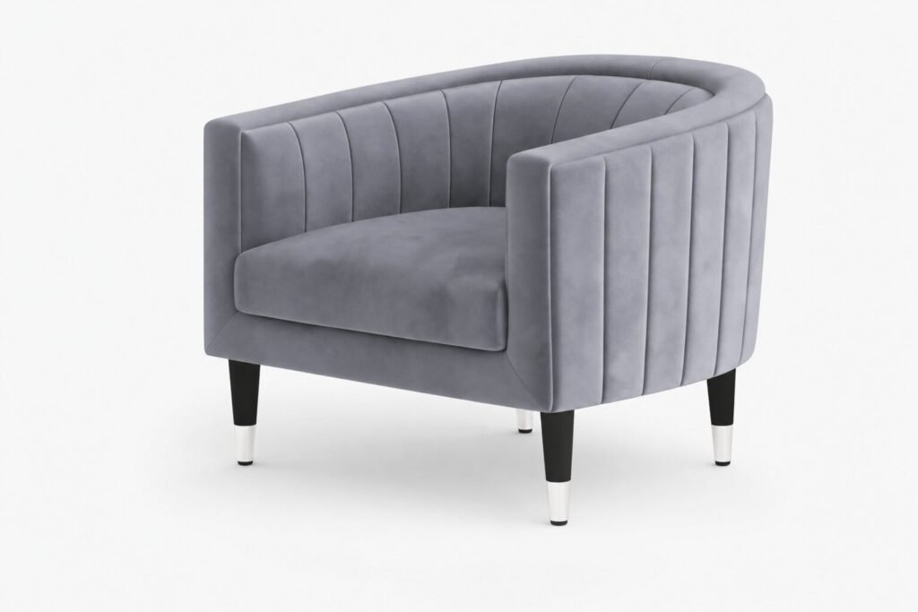 Velvet Relaxer Sofa Alternate