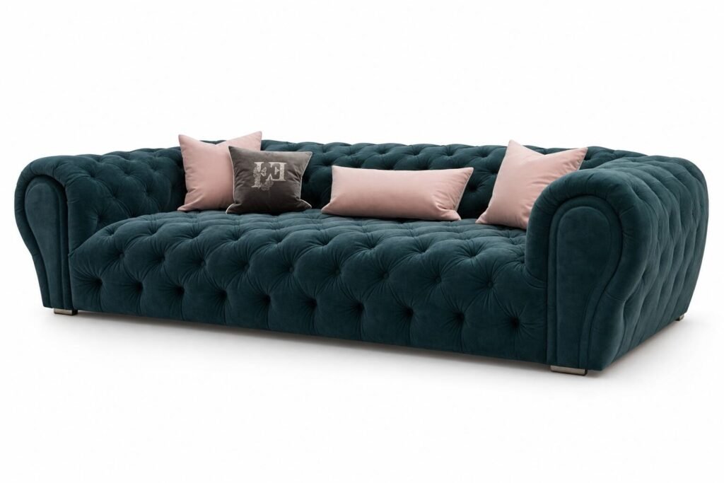 SAVERIO MODERN PANEL SOFA Alternate