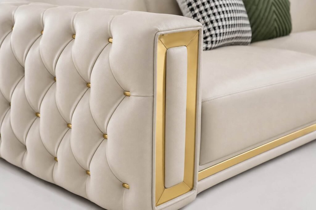 MONTERO EXECUTIVE LUXURY SOFA Closeup
