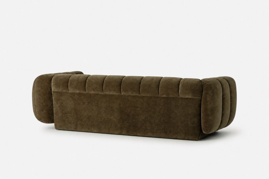 3 Seater Couch Velore Rear