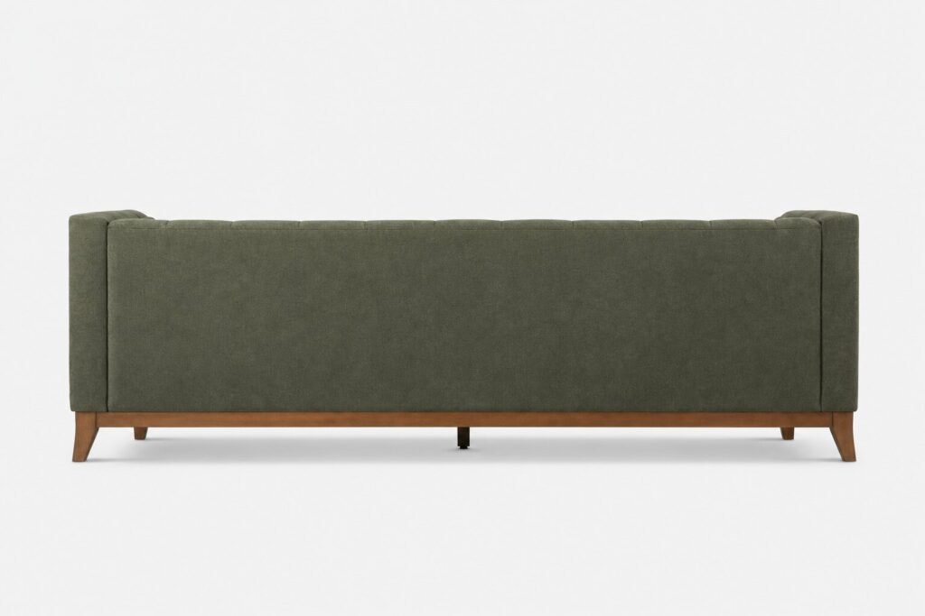 Audrey 4 Seater Couch Danny Olive Rear