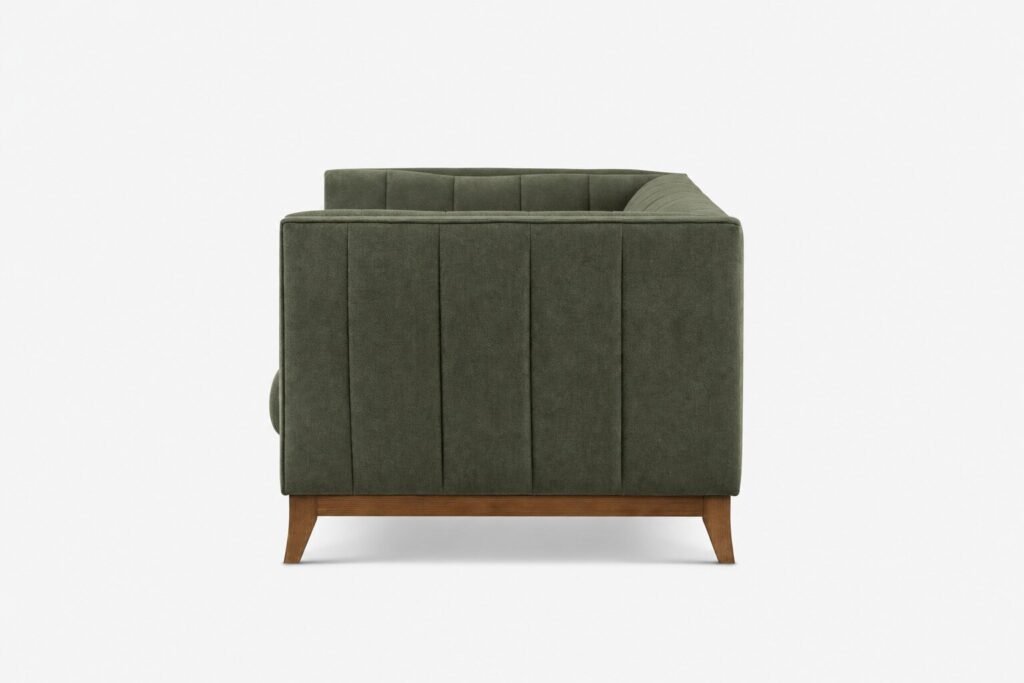 Audrey 4 Seater Couch Danny Olive Side